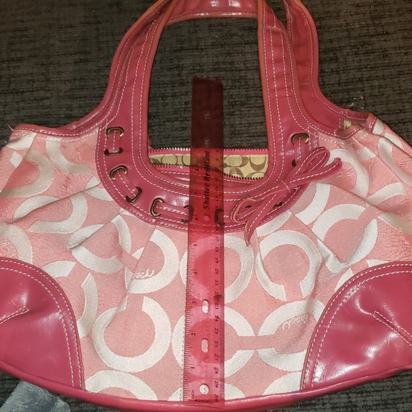 Pink Coach purse - Picture 2 of 8